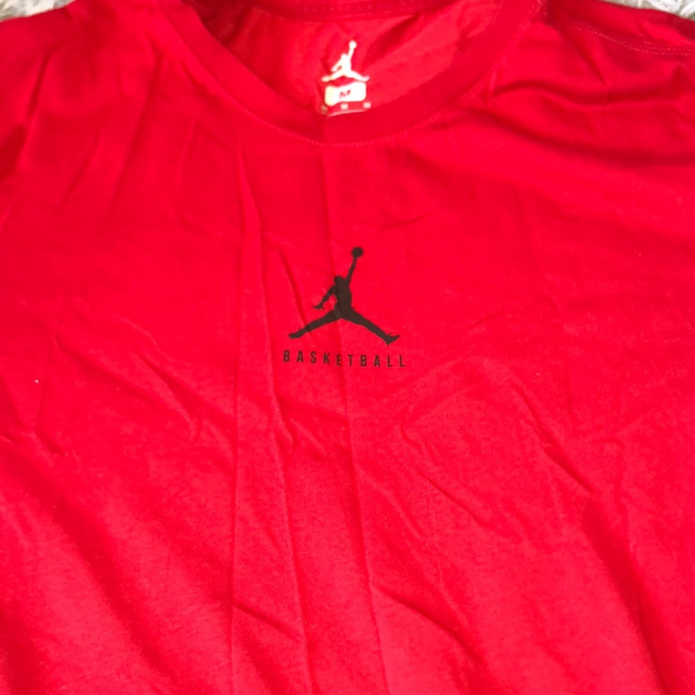 Jordan Red men’s basketball shirt
